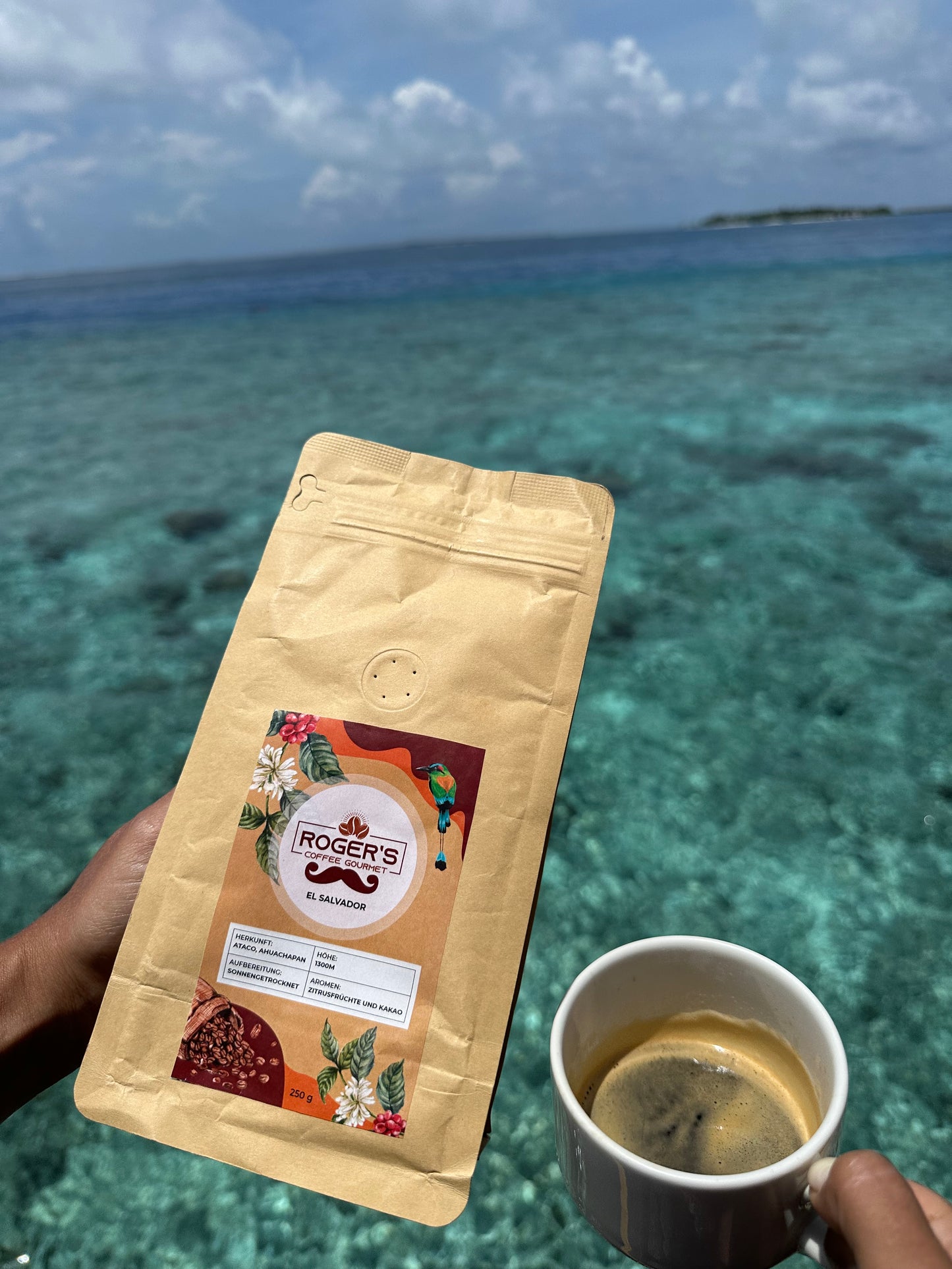 100% Organic Ground Coffee El Salvador: 250 g | Dark Roast