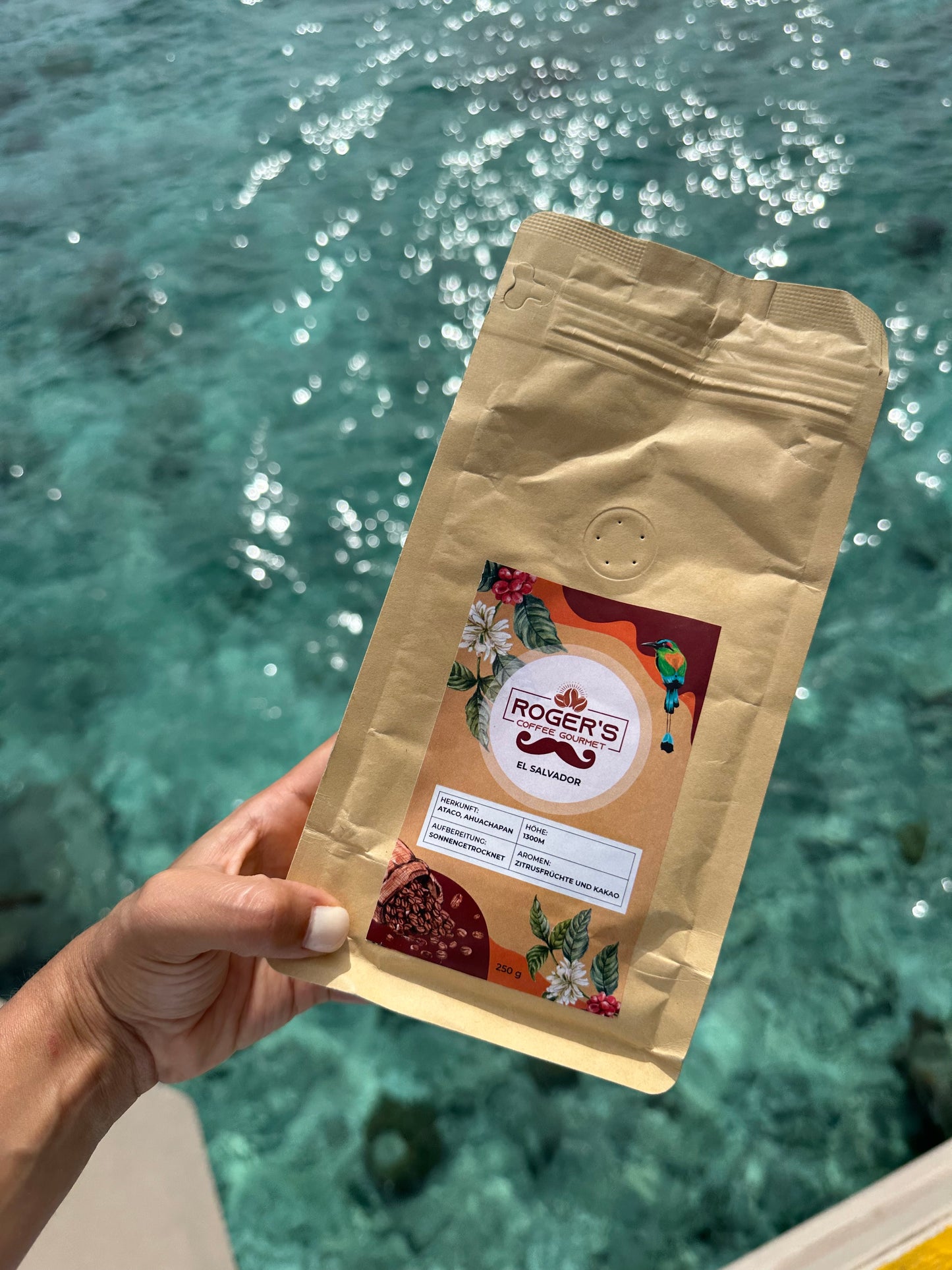 Café 100% Bio El Salvador en Granos: 250G Tostado Medio