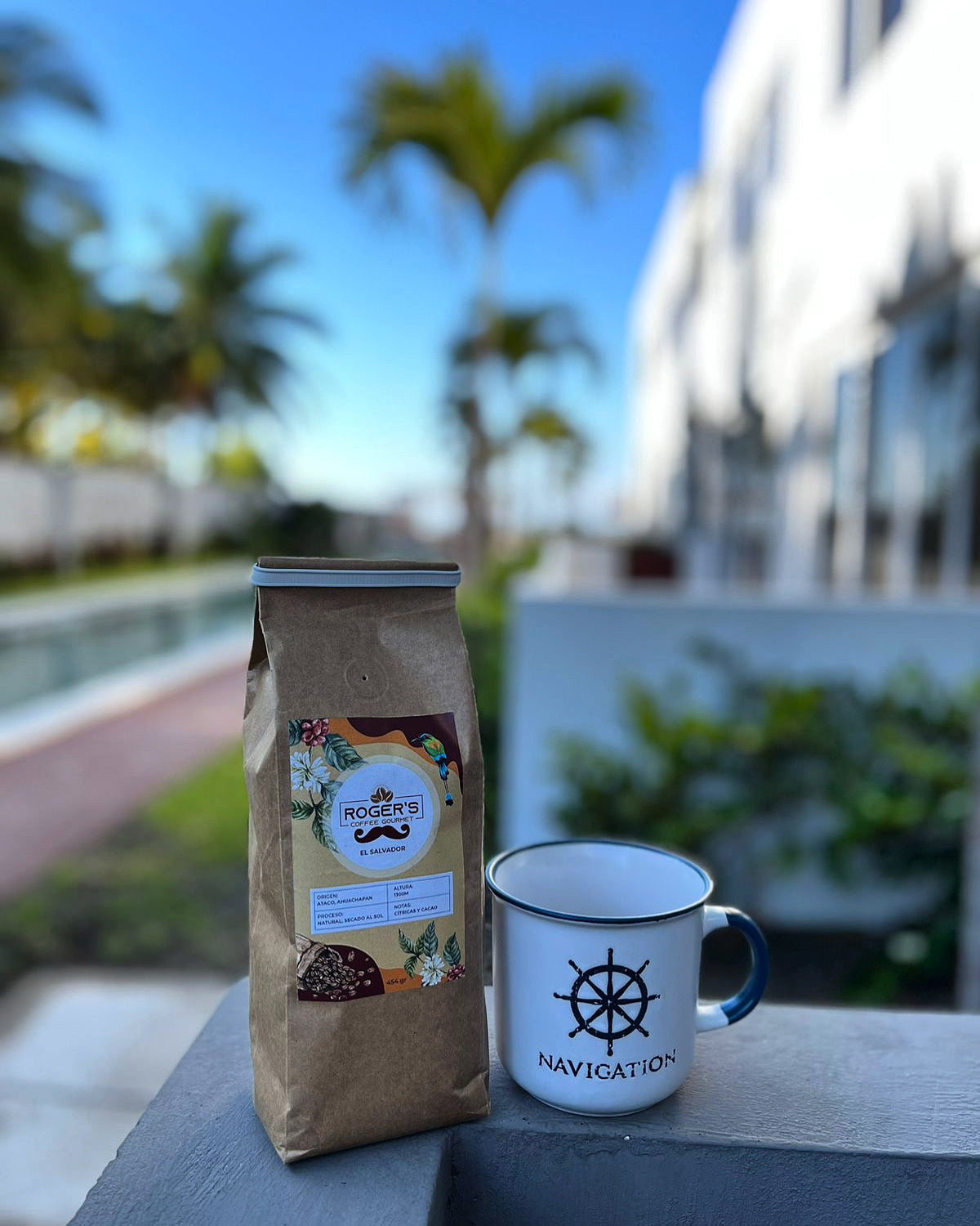 Café Molido - 100% Bio: El Salvador - 453G Tostado Oscuro